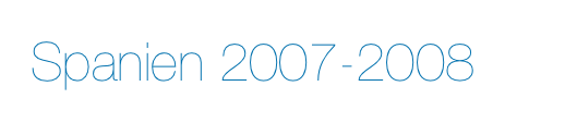 Spanien 2007-2008